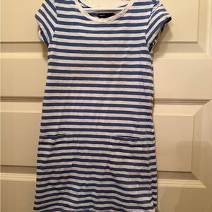 Gap Blue and White Striped Kids Dress